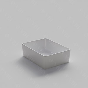 Умывальник VBI LATINA BLACK STONE MATT накладной VBI-013103 фото