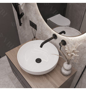 Умывальник VBI BARI WHITE накладной VBI-011600 фото