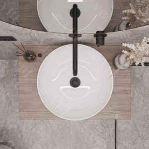 Умывальник VBI BERGAMO WHITE накладной VBI-012500 фото