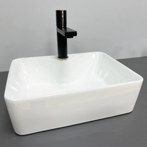 Умывальник VBI FORLI S WHITE накладной VBI-011101 фото