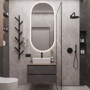 Умывальник VBI FORLI M WHITE накладной VBI-011102 фото