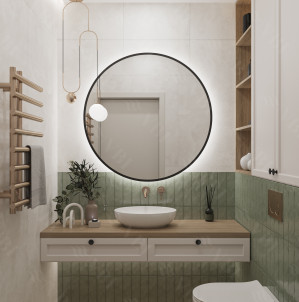 Умывальник VBI TRENTO 75 WHITE накладной VBI-011903 фото