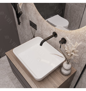 Умывальник VBI PALERMO WHITE накладной VBI-012300 фото