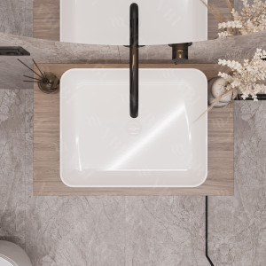 Умывальник VBI PALERMO WHITE накладной VBI-012300 фото