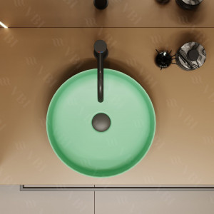 Умывальник VBI PRATO BLACK MATT накладной VBI-011401 фото