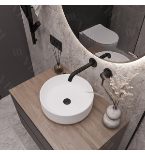 Умывальник VBI PRATO WHITE накладной VBI-011400 фото