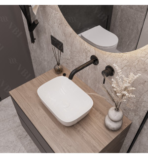 Умывальник VBI RAVENNA S WHITE накладной VBI-011201 фото