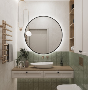 Умывальник VBI TRENTO 65 WHITE накладной VBI-011901 фото