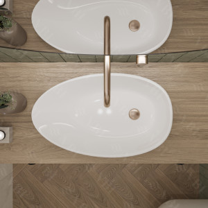 Умывальник VBI TRENTO 65 WHITE накладной VBI-011901 фото