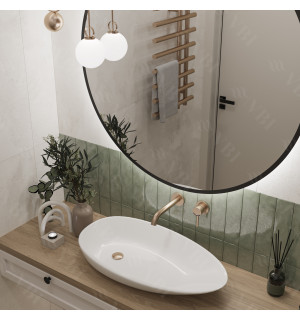 Умывальник VBI TRENTO 75 WHITE накладной VBI-011903 фото