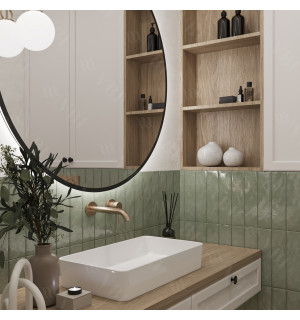 Умывальник VBI TRIEST WHITE накладной VBI-012700 фото