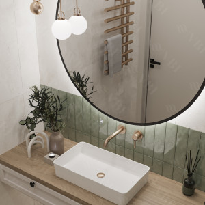 Умывальник VBI TURIN GRANIT MATT накладной VBI-011503 фото