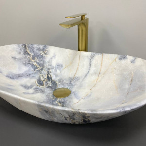 Умывальник VBI TURIN GRANIT MATT накладной VBI-011503 фото