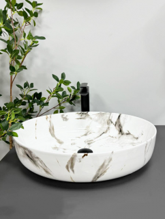 Умывальник VBI VERONA 70 WHITE накладной VBI-011302 фото