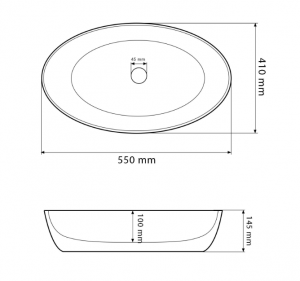 Умывальник VBI VERONA 70 WHITE накладной VBI-011302 фото
