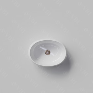 Умывальник VBI UDINE CARRARA GLOSSY накладной VBI-012101 фото