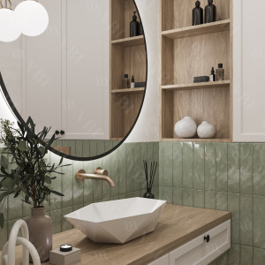 Умывальник VBI VENEZIA S WHITE накладной VBI-012401 фото