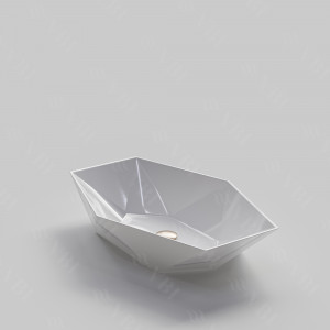 Умывальник VBI TURIN WHITE накладной VBI-011500 фото