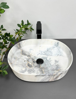 Умывальник VBI VERONA 50 GRANIT MATT накладной VBI-011304 фото