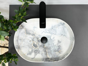 Умывальник VBI VERONA 50 GRANIT MATT накладной VBI-011304 фото