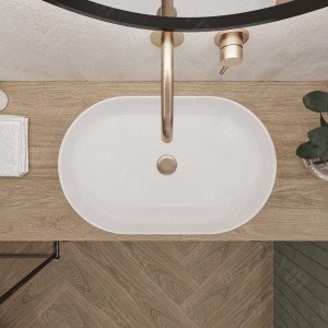 Умывальник VBI VERONA 50 WHITE накладной VBI-011300 фото