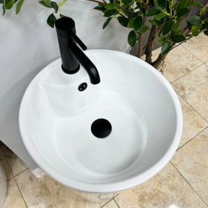 Умывальник VBI BOLONIA WHITE напольный VBI-019000 фото