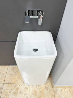 Умывальник VBI LUKKA WHITE напольный VBI-019002 фото