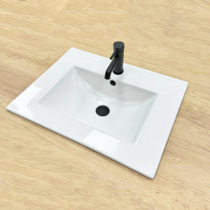 Умывальник VBI FERRARA 60 WHITE врезной VBI-018010 фото