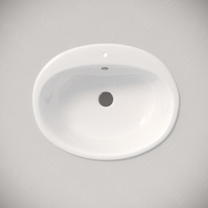 Умывальник VBI TRIEST BLACK STONE MATT накладной VBI-012703 фото