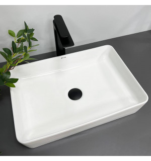 Умывальник VBI TRIEST S WHITE накладной VBI-012702 фото