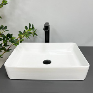 Умывальник VBI SALERNO WHITE врезной VBI-018000 фото