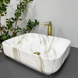 Умывальник VBI PALERMO LAVA накладной VBI-012302 фото