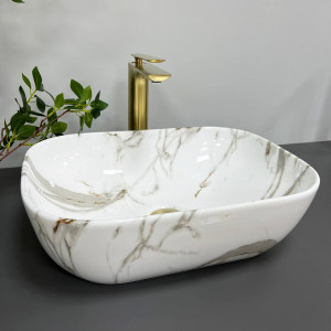 Умывальник VBI PALERMO LAVA накладной VBI-012302 фото