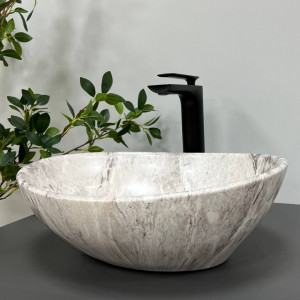 Умывальник VBI PARMA STONE MATT накладной VBI-011005 фото