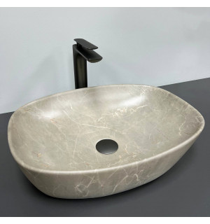 Умывальник VBI OLBIA BEIGE STONE MATT накладной VBI-014301 фото