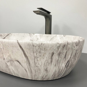 Умывальник VBI MODENA S STONE MATT накладной VBI-012002 фото