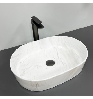 Умывальник VBI VERONA 50 NATURE MARMO GLOSSY накладной VBI-011315 фото