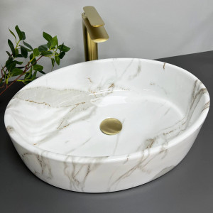 Умывальник VBI CEFALU LAVA накладной VBI-015401 фото