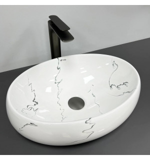 Умывальник VBI VENETO MARMO GLOSSY накладной VBI-012807 фото