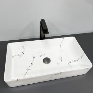 Умывальник VBI VERONA 50 BLUE MATT накладной VBI-011321 фото