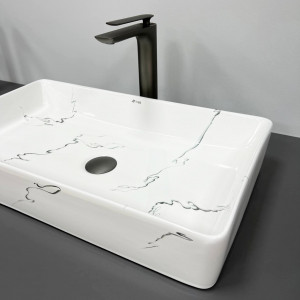 Умывальник VBI TRIEST MARMO GLOSSY накладной VBI-012704 фото