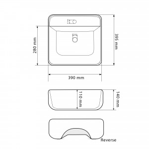 Умывальник VBI RAGUSA S MARMO GLOSSY накладной VBI-014502 фото