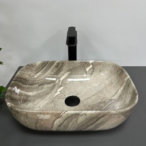 Умывальник VBI BRESCIA WHITE накладной VBI-013900 фото