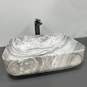 Умывальник VBI RAVENNA JASPER GLOSSY накладной VBI-011211 фото