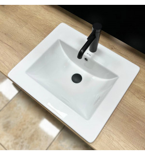 Умывальник VBI FERRARA 50 WHITE врезной VBI-018012 фото