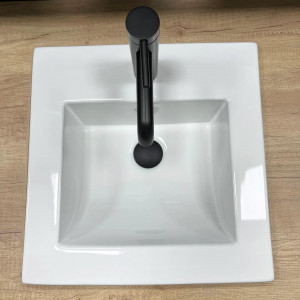 Умывальник VBI FERRARA 40 WHITE врезной VBI-018011 фото