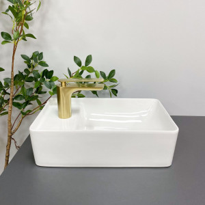 Умывальник VBI LECCO WHITE накладной VBI-015603 фото