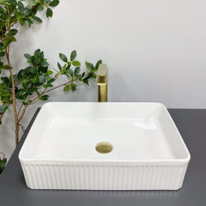 Умывальник VBI BRESCIA WHITE накладной VBI-013900 фото