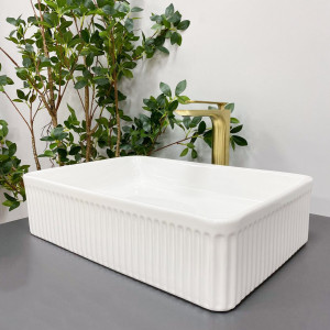 Умывальник VBI NARNI M WHITE накладной VBI-014900 фото