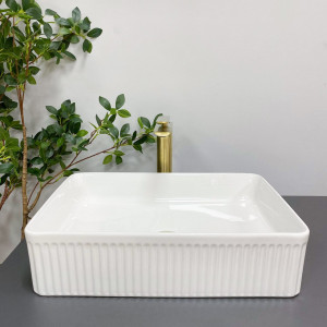 Умывальник VBI NARNI M WHITE накладной VBI-014900 фото